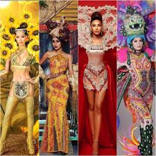 Rabiya mateo wore an outfit inspired by the philippine flag during the national costume competition of the 69th miss universe on friday (manila time). Nick Verreos Sashes And Tiaras Miss Universe 2020 National Costumes A Sneak Peak