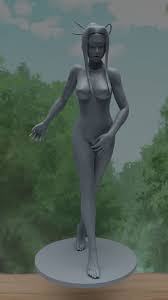 Haku (Nude) - 3D Model by Moogar