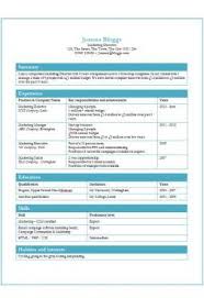 Tables Cv Template Cv Template Free Cv Template Cv Template Word