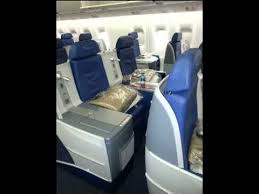Review of delta's boeing 767 business class from brussels to new york. Delta Airlines 767 300 New Business Class Seat Review Www Deltapoints Com Blog Youtube