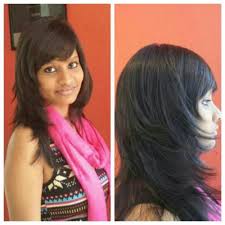 Feathered hairstyles stand out as one of the most adopted hairstyles. Layer Cut Hairstyle Indian Bpatello