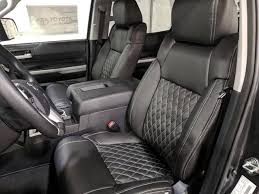 2019 white tundra trd sport. Auto Fx Katzkin Leather Seats 19 Toyota Tundra Tek