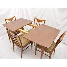 Create an inviting breakfast nook with the amish kitchen table and amish. Keller Furniture Vintage Mid Century Modern Danish Dining Table Chairish