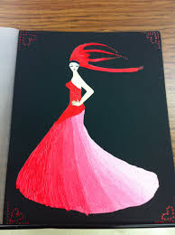 Monochromatic Color Scheme By Student Monochromatic Paintings Monochromatic Color Scheme Color Wheel Art