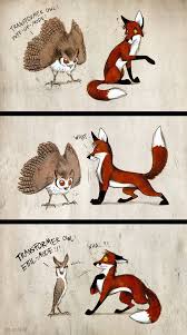 Transformer Owl By Culpeo Fox On Deviantart Cute Drawings Cute Animal Drawings Cute Comics