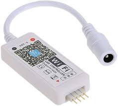 Led Wifi Controller Rgb Led Light Strip Voice Control From Alexa Google Home Wifi Wireless Smart Controller With Free App Via Ios Or Android Smartphone Amazon Com