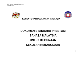 Dokumen standard kssr tahun 3 (new). Dokumen Standard Prestasi Bahasa Malaysia By Ha Za Na Flipsnack