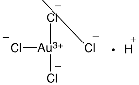 Allow four hours for the gold to dissolve, stirring every 20 minutes. 16903 35 8 Tetrachloroauric Acid Sp 4 1 Tetrachloroaurate 1 Hydrogen 1 1 Chloroauric Iii Acid Auric Acid Haucl4 Brown Gold Chloride Chloroauric Acid Chloroauric Acid Haucl4 Chlorooauric Acid Haucl4 Gold Chloride Aucl3