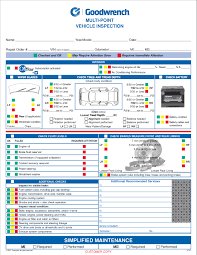 You can use this checklist while buying a used vehicle. Chevrolet Multi Point Inspection