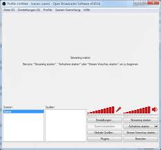 Obs studio is licensed as freeware for pc or laptop with windows 32 bit and 64 bit operating system. Open Broadcaster Software Die Ersten Schritte Zum Eigenen Stream Teil 1