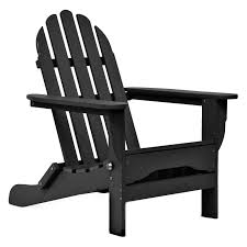 Outdoor Durogreen Recycled Plastic The Adirondack Chair Black Adirondack Chair Recycled Plastic Adirondack Chairs Plastic Adirondack Chairs