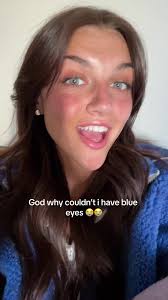 brunettes with blue eyes are a different breed i swear