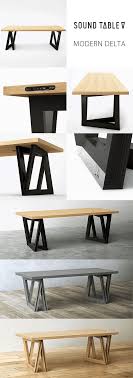 The Sound Table Is A High Quality Table That Features A Bluetooth Speaker And Wireless Internet Capabilities Furniture Table Home Decor
