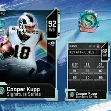 Madden 20 Signature Series Quinton Dunbar And Cooper Kupp Quinton Dunbar Madden