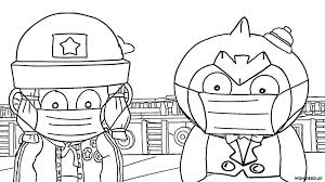 Looking for a brawler to print and color? Coloring Pages Mr P Brawl Stars Print For Free Wonder Day