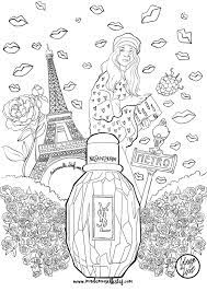 Coloriages I Mademoiselle Stef Blog Mode Dessin Paris Coloriage Paris Coloriage Coloriage Gratuit