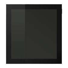 Glassvik Porta De Vidro Preto Vidro Fumado Ikea Glass Door Smoked Glass Ikea