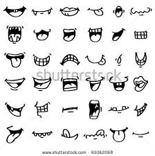 Hand Draw Cartoon Mouth Icon Cartoon Mouths How To Draw Hands Cartoon Faces