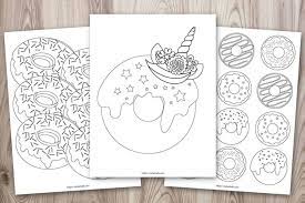 Up to 623,989 coloring pages for free download. 9 Free Printable Donut Coloring Pages The Artisan Life