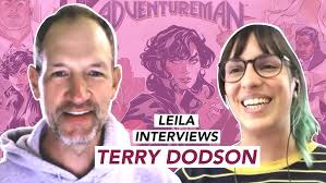 Terry Dodson and Adventureman
