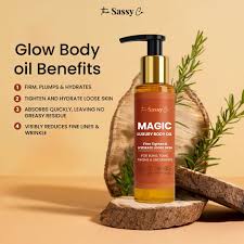 Body Firming Oil Glow-Remedy After Shower Tightening and Hydrating Treatment