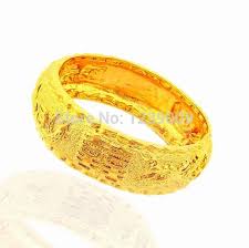 24k gold is the same as 9999 gold or 999 gold. Promotion Price Fashion Jewelry 24k Gold Plated Chinese Meaning Happiness Bangle Bracelet For Women Weddding Jewelry Sjb009 Bracelet Liberty Bracelet Stainlessbracelet Brass Aliexpress