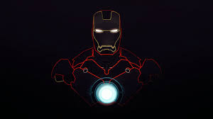Neon Stroked Iron Man Man Wallpaper Iron Man Wallpaper Iron Man Hd Wallpaper