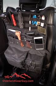 Aspen Seat Organizer Overland Gear Overland Truck Tactical Truck