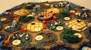 Settlers Of Catan 3d Printed Board Catan Settlers Of Catan Board Games