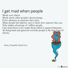 Mock Over Others Mock A Quotes Writings By Being Thoughtful1 Yourquote