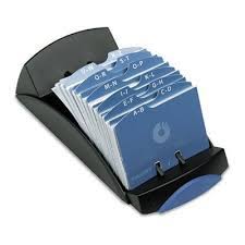 Attending conference or trade show? Rolodex Open Tray Business Card File 100 Sleeves Black Buy Online In Angola At Angola Desertcart Com Productid 118830354