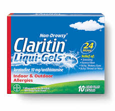 Claritin Liqui Gels 24 Hour Relieve Allergy Symptoms