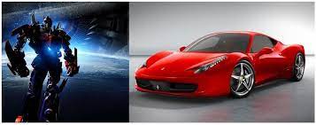 Transformers Ferrari 458 Italia Ferrari 458 Italia Ferrari 458 Ferrari