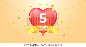 Maybe you would like to learn more about one of these? 5 Years Anniversary Vector Photo Free Trial Bigstock