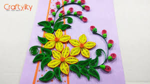 Making your cards for your friends and family can be an enjoyable hobby. Diy Paper Quilling Card Step By Step Quilling Birthday Greeting Card Quilling Card Ideas Youtube