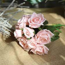 The blooms in this bouquet are almost all in season during the fall, especially the anemones and roses, but it's. Tingor Artificial Flowers Rose Bouquet Silk Flower Bridal Bouquet Diy For Wedding Home Party Decoration Walmart Com Walmart Com