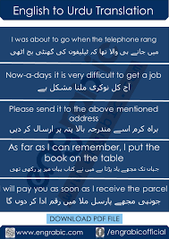 Urdu To English Translation English Sentences English Phrases Sentences English Phrases