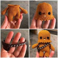 Pattern Chewbacca Star Wars Chewie Wookie Pattern In Etsy Star Wars Crochet Crochet Patterns Cute Crochet