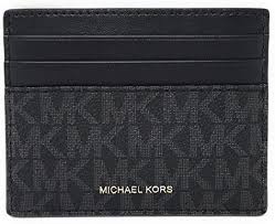 Fall for mkgo—men's and women's athleisure essentials get the michael kors treatment, and they're too good for staying at home. Michael Kors Men S Cooper Tall Card Case Wallet Black Clothing Shoes Jewelry Amazon Com
