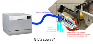 Klar kannst du da ne spülmaschine anschließen. Tischgeschirrspuler An Wasserhahn Anschliessen Haustechnikdialog