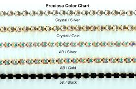 Preciosa Crystal Rhinestone Chain Trim Glitz And Glamour