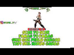Anda bisa dengan mudah menemukannya di tidak hanya di google, di. Pantun Free Fire Youtube
