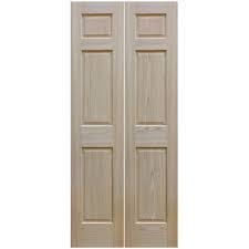 An ideal chance to try our windows and doors as full sized working samples. Evermark 36 In X 80 In Unfinished 6 Panel Solid Core Red Oak Interior Bi Fold Door 454 094 The Home Depot In 2021 Bifold Doors Doors Interior Custom Bifold Closet Doors