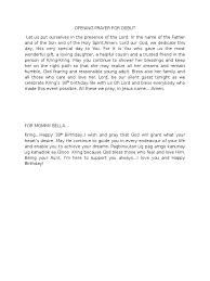 A Prayer For Debut Opening Prayer Debut Ideas Birthday Prayer