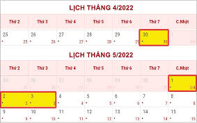 Vor 2 tagen · theo đó, cán bộ, công chức, viên chức và người lao động thuộc các trường mầm non, phổ thông, trung tâm giáo dục thường xuyên sẽ nghỉ tết dương lịch năm 2022 trong 3 ngày liên tục, từ thứ bảy ngày 1/1/2022 đến hết thứ hai ngày 3/1/2022. Lá»‹ch Nghá»‰ Táº¿t Nguyen Ä'an Va Cac Ngay Lá»… Táº¿t 2022 Má»›i Va Chi Tiáº¿t Nháº¥t