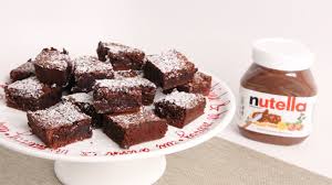 Nutella Brownies Recipe Laura Vitale Laura In The Kitchen Episode 1000 Brownies Recipe Easy Nutella Brownies Brownie Recipes