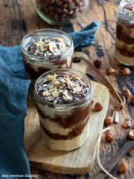 Riz Au Lait Et Ganache Au Chocolat Mes Recettes Healthy Recette En 2020 Alimentation Riz Au Lait Recette Healthy