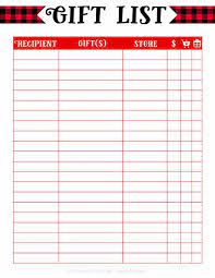 Find the coolest gifts ideas for everyone on your list with our special gift lists for all ages. Free Printable Christmas Gift List 2 Templates Lovely Planner