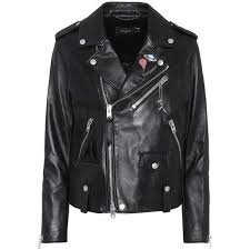 Coach Space Moto Leather Jacket 1 750 Liked On Polyvore Featuring Outerwear Jackets Black Leather Look Jackets Leather Jackets Women Lamb Leather Jacket