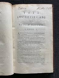 Titi Lucretii Cari de rerum natura libri sex